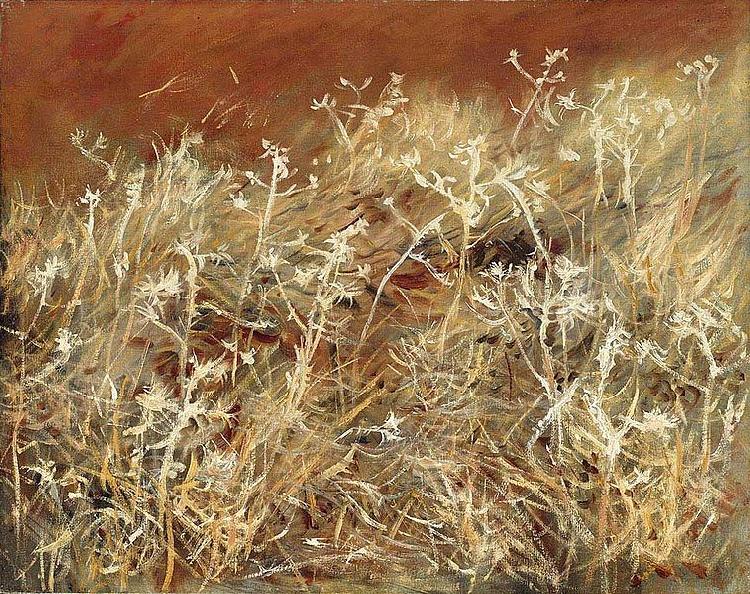 John Singer Sargent Thistles Norge oil painting art